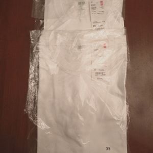 Men's Uniqlo XS Supima Cotton White T-shirts